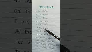 toms diner lyrics viral trending [upl. by Idnac]