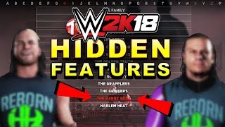 WWE 2K18  HIDDEN FEATURES You Might Not Know Hardy Boyz New DLC Features Changes amp More [upl. by Eimmij214]