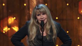 Stevie Nicks Acceptance Speech at the 2019 Rock amp Roll Hall of Fame Induction Ceremony [upl. by Sisi]