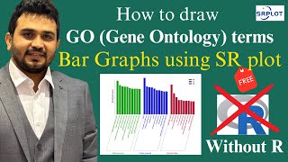 How to draw GO Gene ontology terms bar graphs using SR plot [upl. by Lefty]