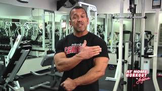 Lee Labradas 3Minute at Home Biceps Workout Routine [upl. by Ettenel557]