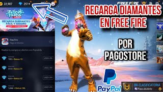 Cómo hacer recargas de Diamante 💎 en Free Fire por Pagostore con PayPal  Fácil y Rápido 2024✅ [upl. by Nanreh]