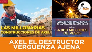 AL ZURDO KICILLOF LO AGARRAN CON LAS MANOS EN LA MASA quot4 MIL MILLONES EN MATERIALES DE CONSTRUCCIÓNquot [upl. by Nol]