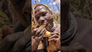 The most delicious Roots edible by tribe for survival hadzabetribe villagelife food [upl. by Dania]