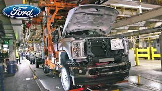 FORD FSERIES SUPER DUTY Production  Ohio Assembly Plant  United States [upl. by Eerok]