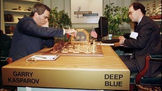 Deep Blue Computer vs Garry Kasparov Kasparovs quickest defeat [upl. by Greta]