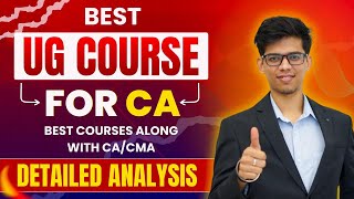 Which UG course is BEST for CA Regular college or Open CA with Bcom or BBA CA with graduationDU [upl. by Doley]