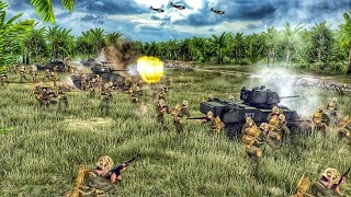 Battle of Saipan  1944  Call to Arms  GATES of HELL Ostfront [upl. by Dobson]