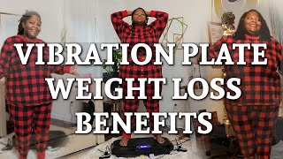 VIBRATION PLATE Exercise Machine for FAT LOSS  Weight Loss Journey [upl. by Wilde]