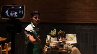 Starbucks Coffee Tasting Veranda Blend  Ian [upl. by Emiatej]