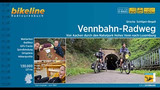 Bikeline VennbahnRadweg fietsvakantie van Aken naar Luxemburg stad Aachen  Luxembourgh [upl. by Wakerly]