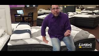 Elation Plush Latex Hybrid by Englander  Mattress Talk [upl. by Gula]