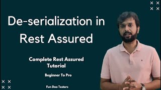 Deserialization in rest assured Complex Pojo Example  Rest assured API automation framework [upl. by Tish]