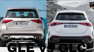 2024 MercedesGLC vs 2024 MercedesGLE Facelift [upl. by Zakaria]