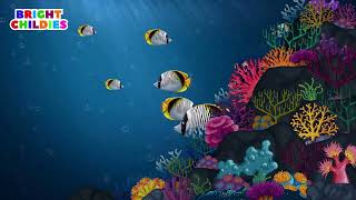 Baby Sleep Music Lullaby for Babies To Go To Sleep Beautiful Undersea Background with Colorful Fish [upl. by Lee]