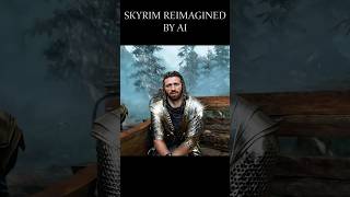 Skyrim Reimagined by AI skyrim shorts aianimation runway elderscrolls [upl. by Sorensen]