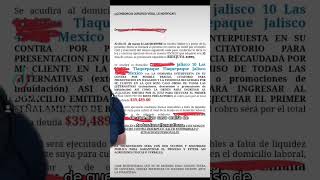 ¡Me llegó una notificación citatorio por posible fraude por la deuda que tengo [upl. by Angele923]