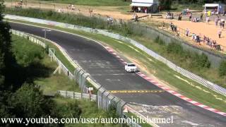 Brünnchen 18 08 2012 Almost Crashes Accident Unfall Touristenfahrten Nordschleife Nurburgring [upl. by Nnahtebazile866]