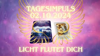 Licht durchflutet dich💫 TagesTarot 021024 [upl. by Rese]