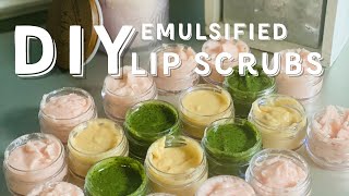 3 DIY EMULSIFIED LIP SCRUBS FOR DRY LIPS  ENCOURAGEMENT amp PRAYER FOR 2021 [upl. by Franciskus]