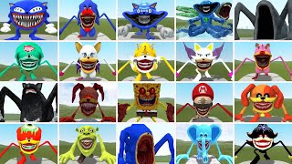 Who Is the Strongest In All The Sonic Tapes Family Shin Sonic Family in Garrys Mod [upl. by Monson]