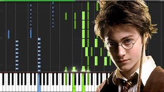 Harry Potter Medley for Solo Piano Tutorial [upl. by Lairbag284]