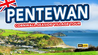 PENTEWAN CORNWALL  Full tour of holiday seaside village Pentewan near St Austell Cornwall [upl. by Cyrille490]