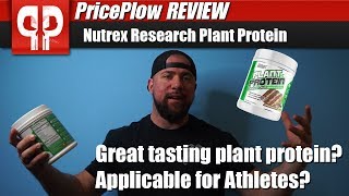 Nutrex Plant Protein Review  The Athletes Plant Protein [upl. by Areehs]