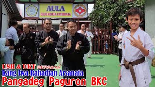 PANGADEG PAGURON BKC YTC KANG IWA RAHADIAN ARSANATA PIMPIN GELARAN UJIAN SABUK HITAM DI BKC BANYUMAS [upl. by Aid]