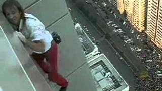 french spiderman climbs skyscraper [upl. by Aset]