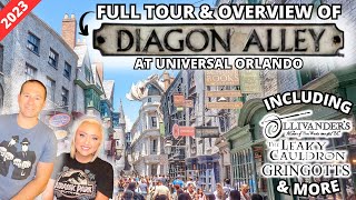 Diagon Alley at Universal Orlando FULL Tour amp Overview  2023  The Wizarding World of Harry Potter [upl. by Amalbergas584]