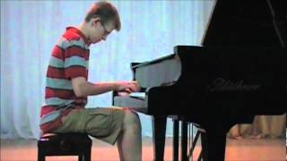 Final Piano Audition  Elijah Dmitrievsky [upl. by Naletak396]