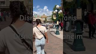 Battle between Paris and Anaheim Disneyland Which park is better disneyland disneylandparis [upl. by Aramas831]