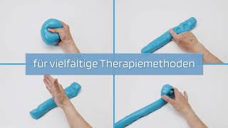 AFH TheraPIE Knete für Hand und Fingertraining in der Handtherapie Physio und Ergotherapie [upl. by Ylrebnik304]