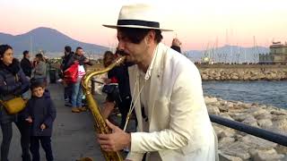 quotDANCE MONKEYquot  STREET SAX PERFORMANCE [upl. by Pelson530]