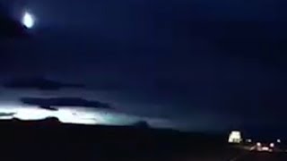 Mysterious fireball lights up night sky [upl. by Leizar748]