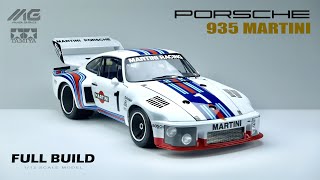 Porsche 935 Martini  Tamiya  112  Scale Model  Full Build Uncut Version  ASMR [upl. by Atalanti474]