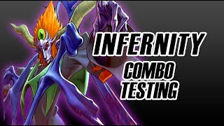 Masterduel Gameplays Infernity Combo Testing [upl. by Artined]