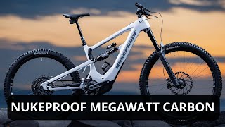 Le nouveau VTT électrique NUKEPROOF MEGAWATT CARBON 2024 [upl. by Ivetts379]