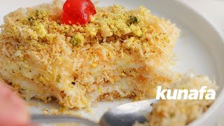 Simple No Bake Delicious Kunafa [upl. by Hepsibah]