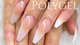 ♡ How to Babyboomer Polygelnails  Modelones [upl. by Nylesor]