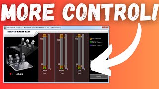 How To Calibrate Thrustmaster T3PA Pedals [upl. by Wilcox]