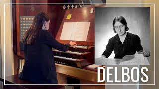 Claire Delbos  Paraphrase pour orgue [upl. by Leveridge]