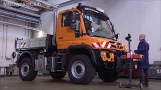 Inizializzazione regolazione dinamica dellassetto fari su Unimog W405 [upl. by Wallack]