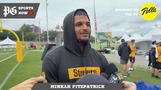 Steelers training camp Minkah Fitzpatrick sees winning culture now from Arthur Smiths offense [upl. by Aniloj726]