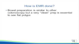 Endoscopic Mucosal Resection EMR for flat large colon polyps [upl. by Yramliw]