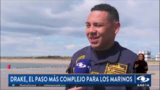 NoticiasCaracol  La Expedición Antártica llegó al Paso Drake [upl. by Bravar116]