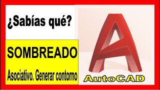 🏡 08 AUTOCAD Sombreado asociativo Generar contorno ESPAÑOL 👨🏼‍💻 [upl. by Iem]