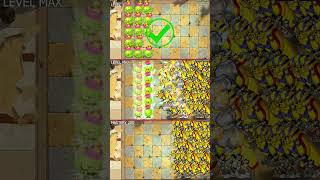 Pvz 2  Homing Thistles level 1 Max Mastery 200 Vs 50 Pharaoh Zombies shorts [upl. by Oeram849]