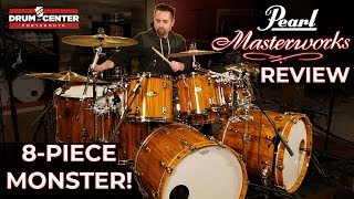 Pearl Masterworks Stadium Drum Set Review [upl. by Alleoj885]